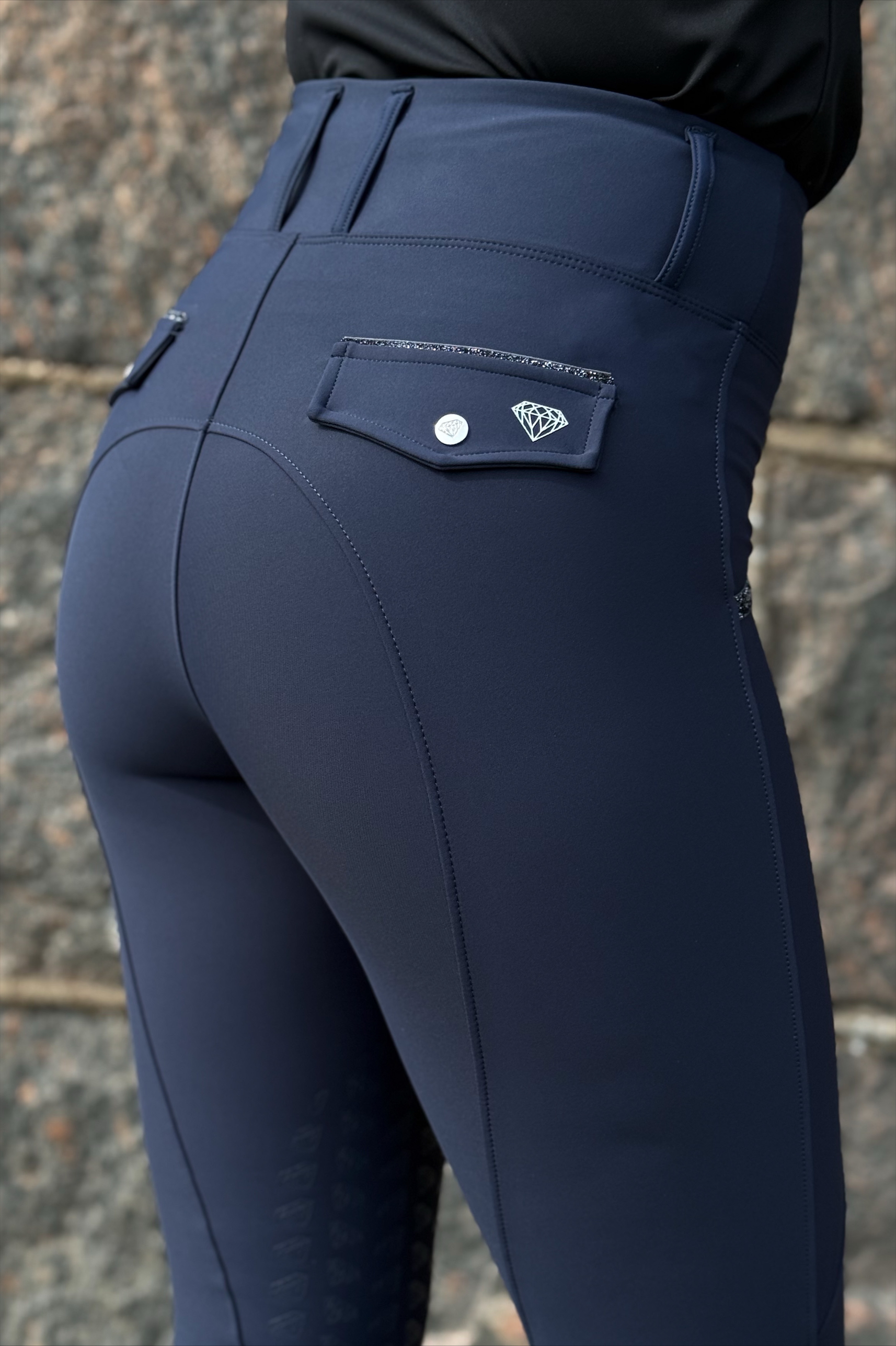 HYBRID Breeches "super fit" NAVY