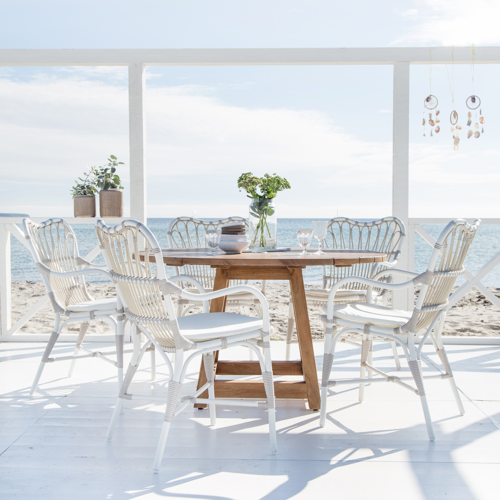 George Teak Bord Ø 160 cm - Utomhus - Sika-Design - 2
