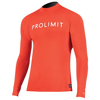 PROLIMIT RASHGUARD LOGO LONGARM -Red