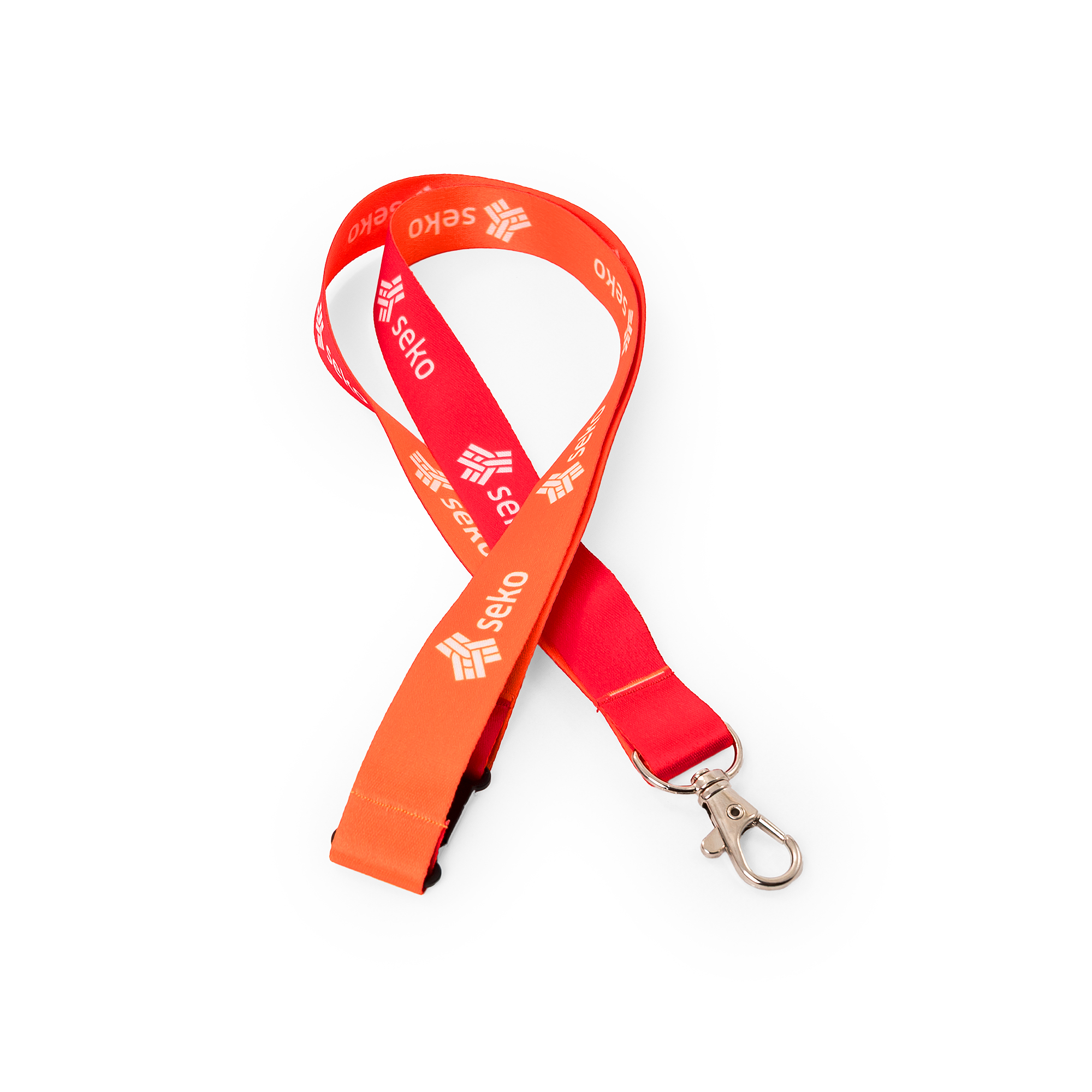 Logoband - Röd/orange