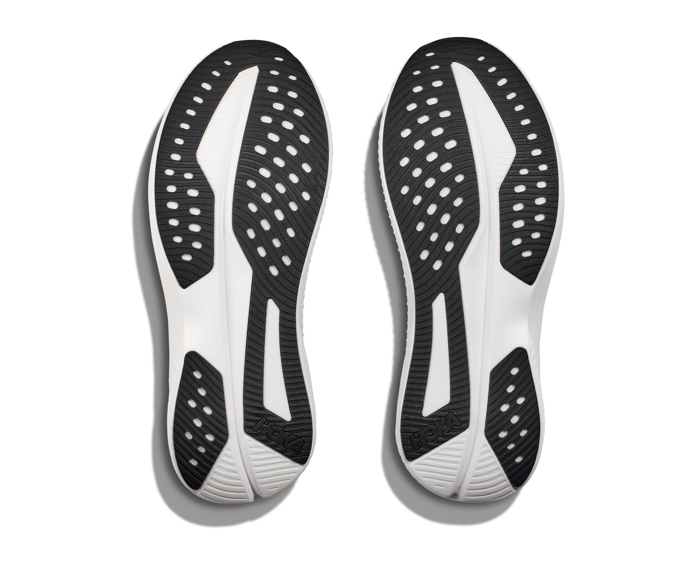 Hoka One One W Mach 6 Wide - Black/White - 6