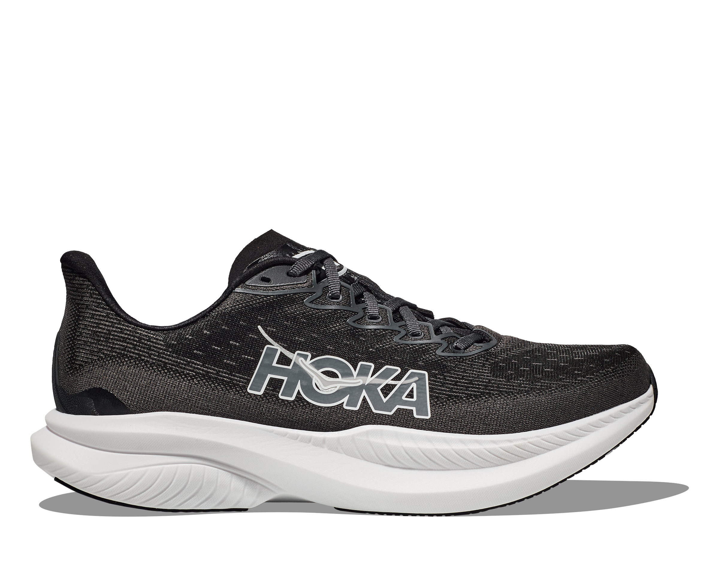 Hoka One One W Mach 6 Wide - Black/White
