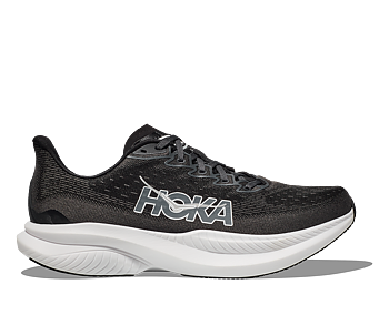 Hoka One One W Mach 6 Wide - Black/White
