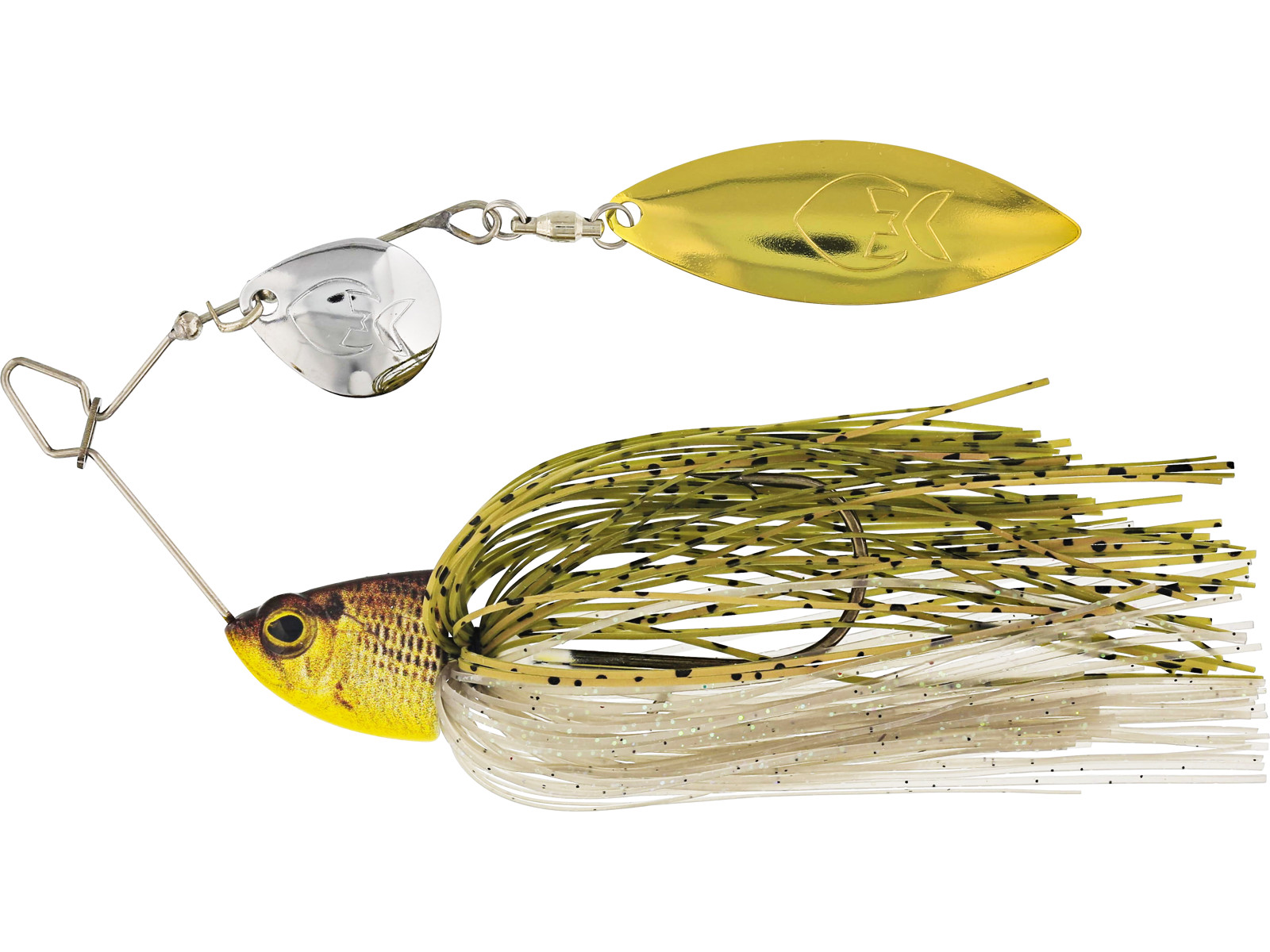 Westin Mvibe med colorado och willow blad är ett spinnerbait  som spinner och skapar vibrationer som  attraherar rovfisk 