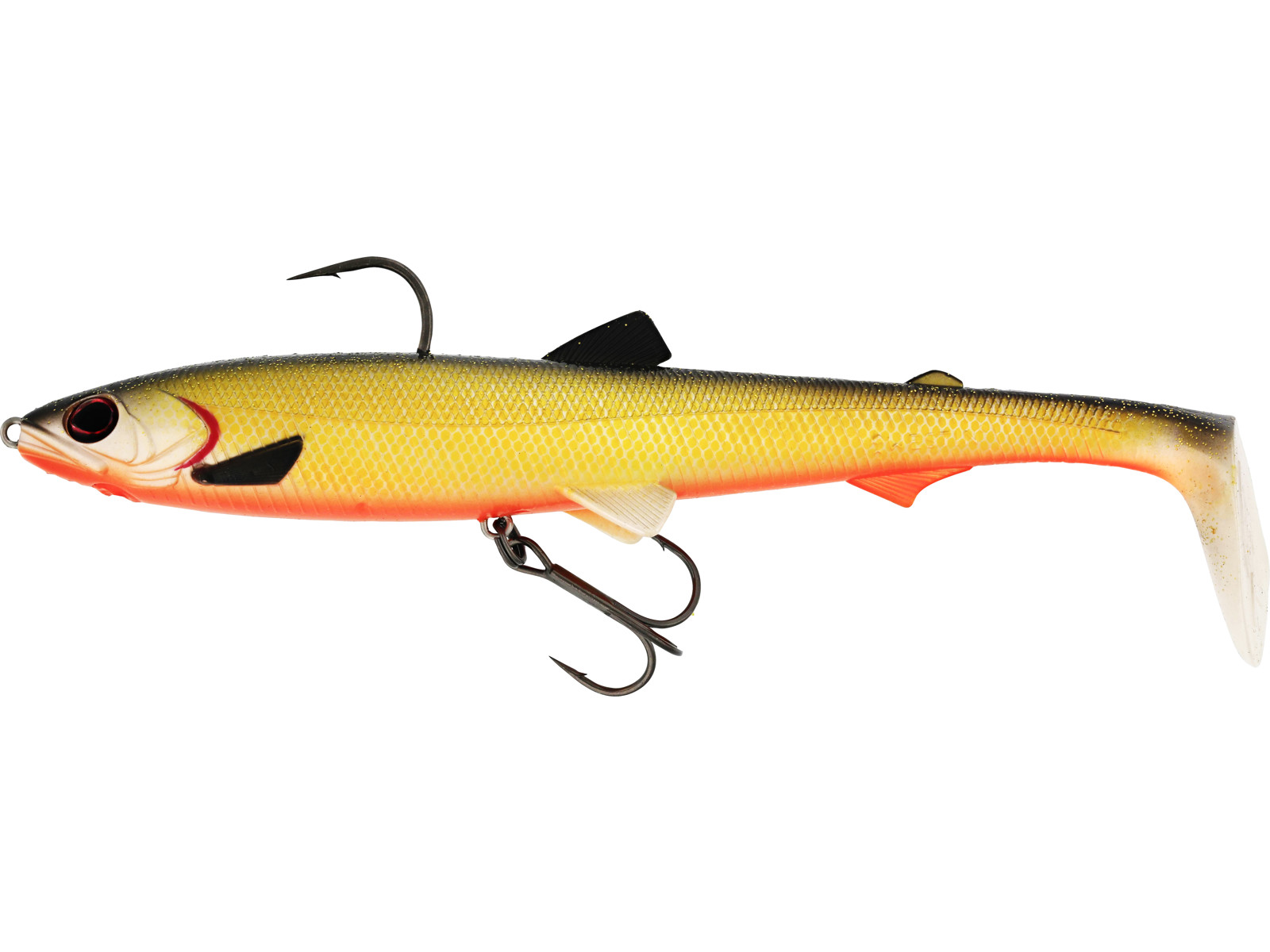 Westin bullteez shadtail is now ready to fish, pre-leaded to 70g with hooks ready to fish