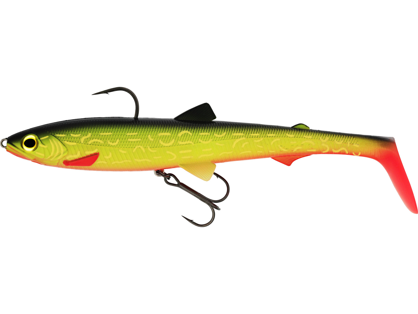 Westin bullteez shadtail is now ready to fish, pre-leaded to 70g with hooks ready to fish