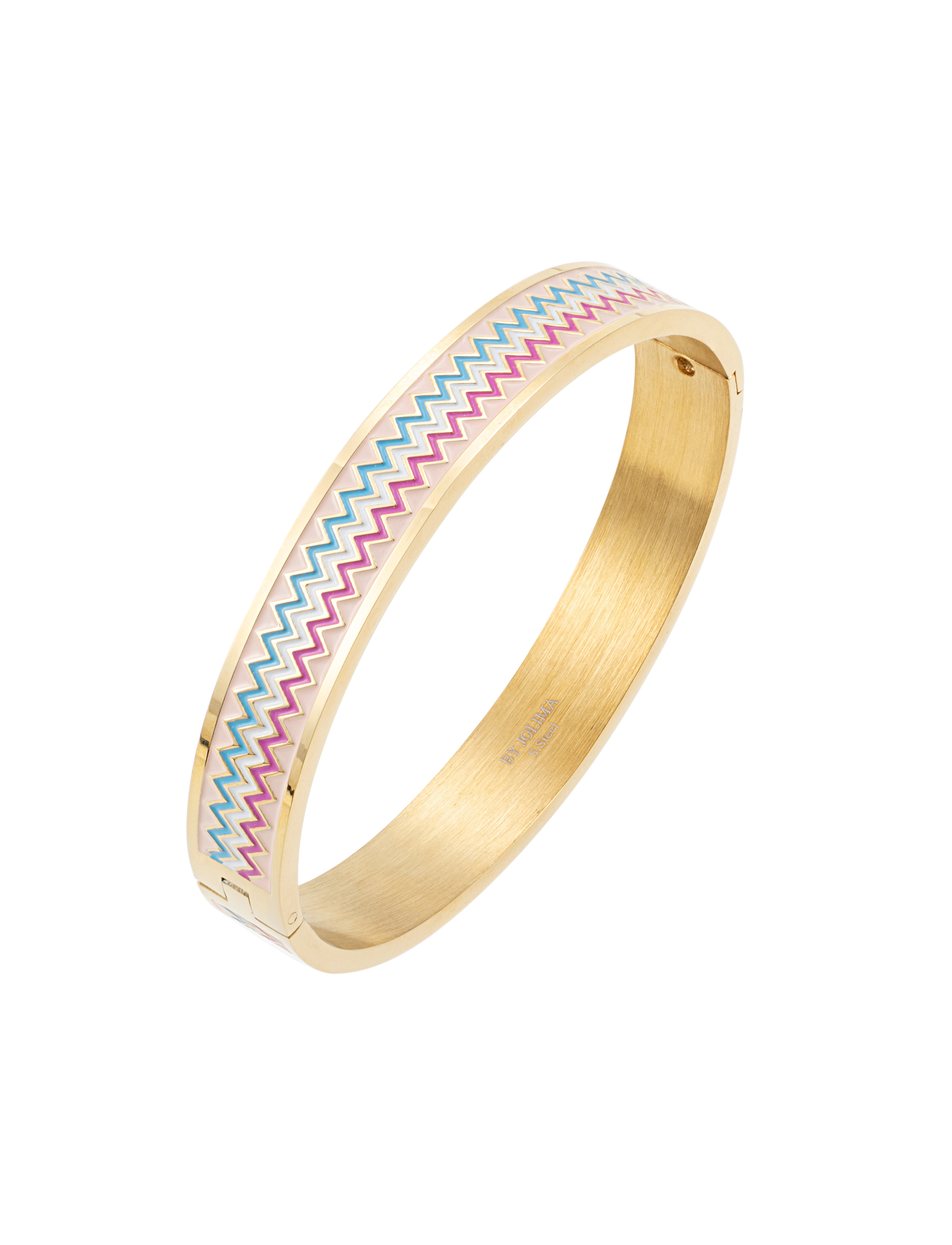 Antibes Bangle , multicolor pink