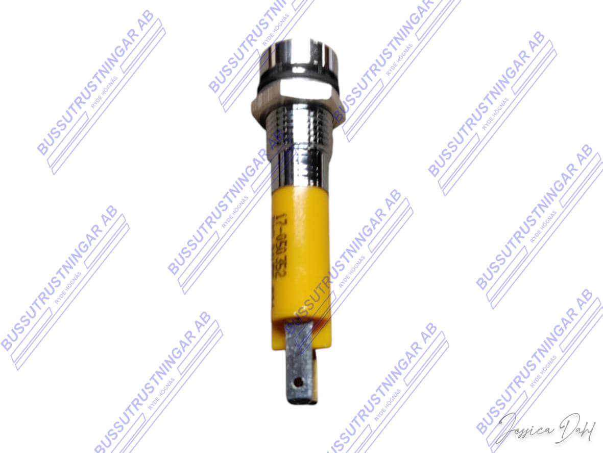 Kontrollampa Gul 12-24 Volt