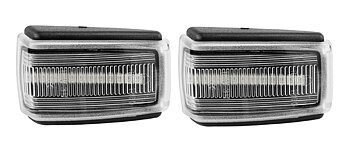 LED Side lamp clear lens Dynamic amber Volvo