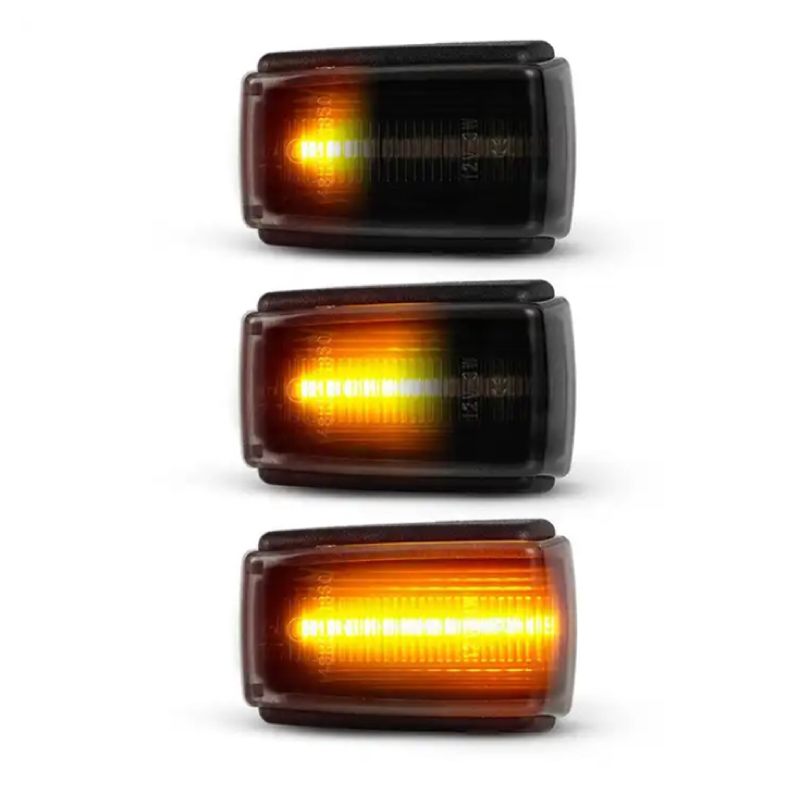 LED Side lamp clear lens Dynamic amber Volvo - 3