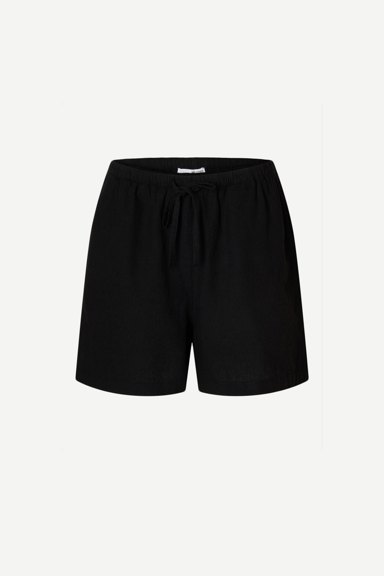 Selected Femme Luisa Linen Mid-rise Shorts