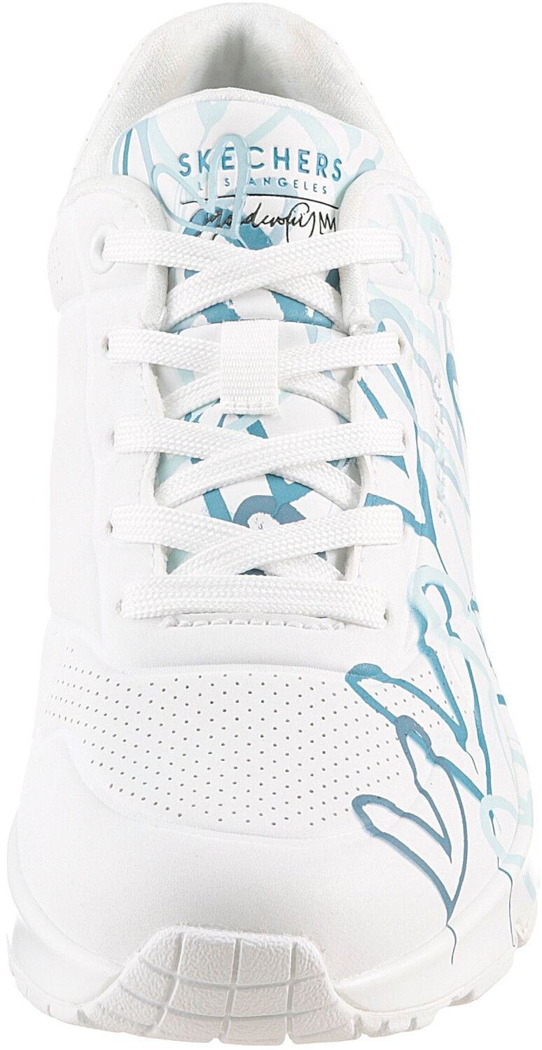 Skechers Uno Spread the Love - White/Blue - 4