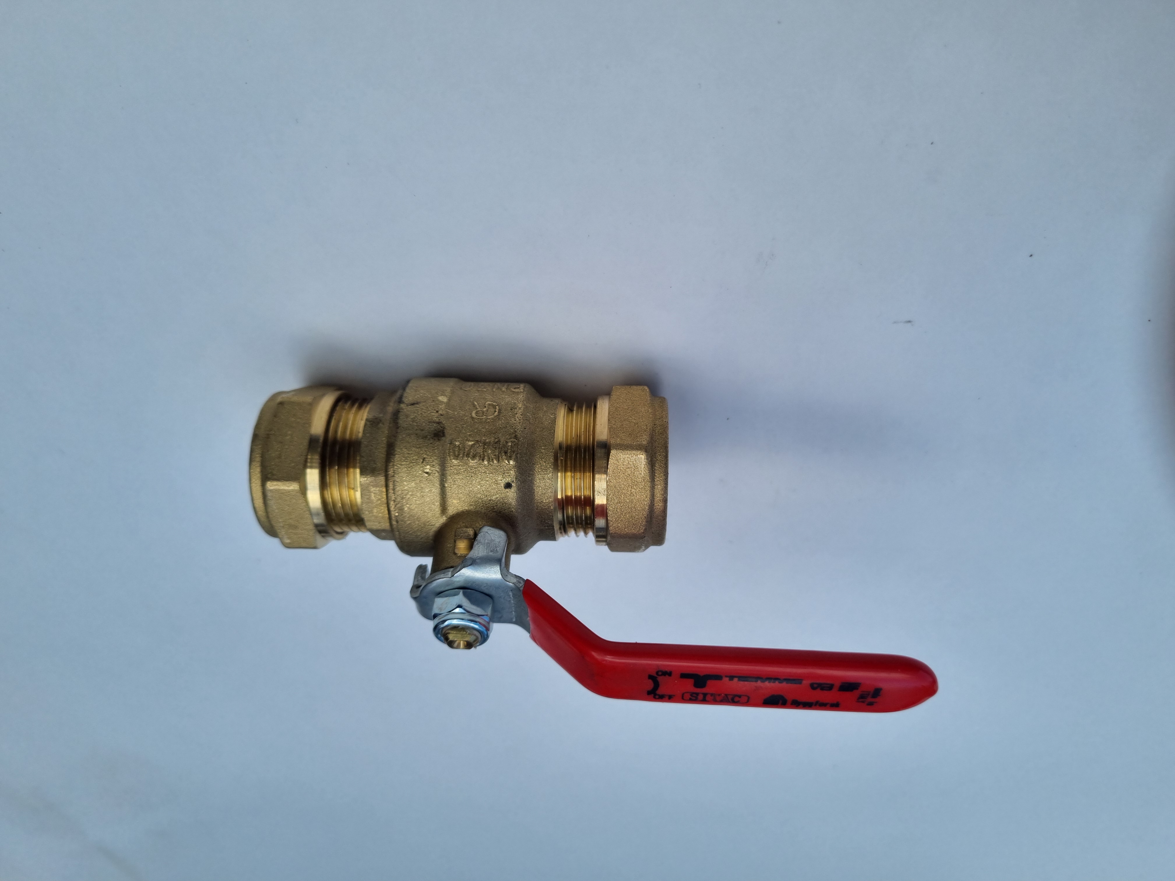Kulventil klämring 22mm - 2