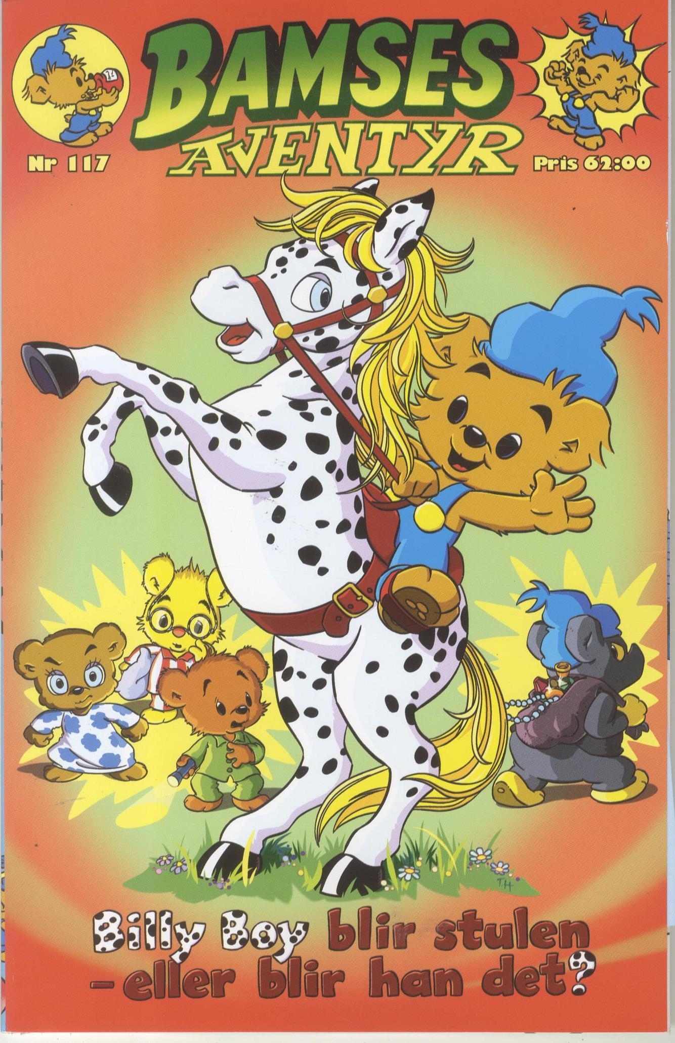 Bamses äventyr 117, Billy Boy blir stulen - eller blir han det?