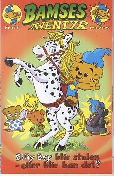 Bamses äventyr 117, Billy Boy blir stulen - eller blir han det?