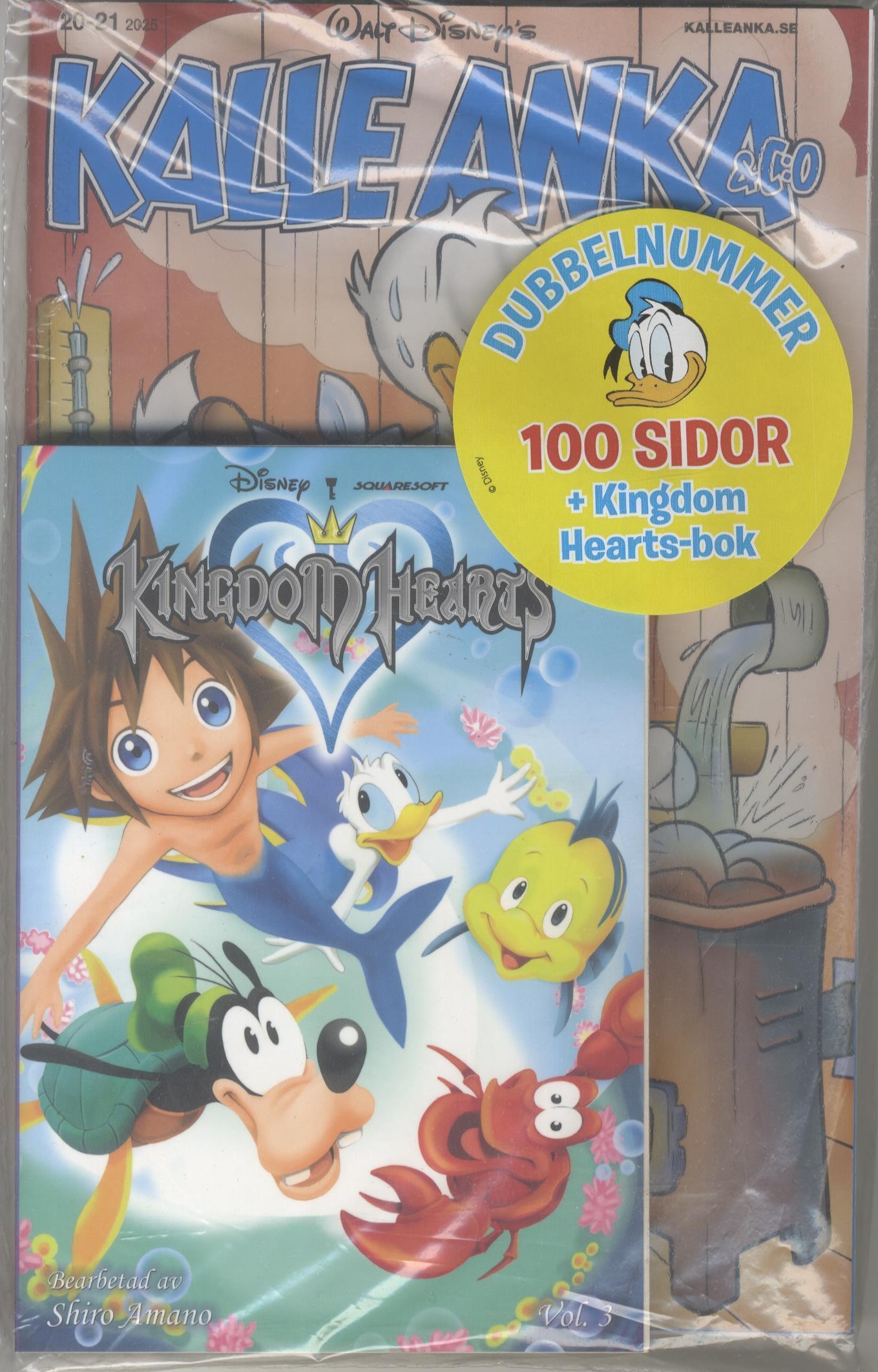 Kalle Anka & CO nr 20-21 2025, Kingdom Hearts nr 1 på köpet!