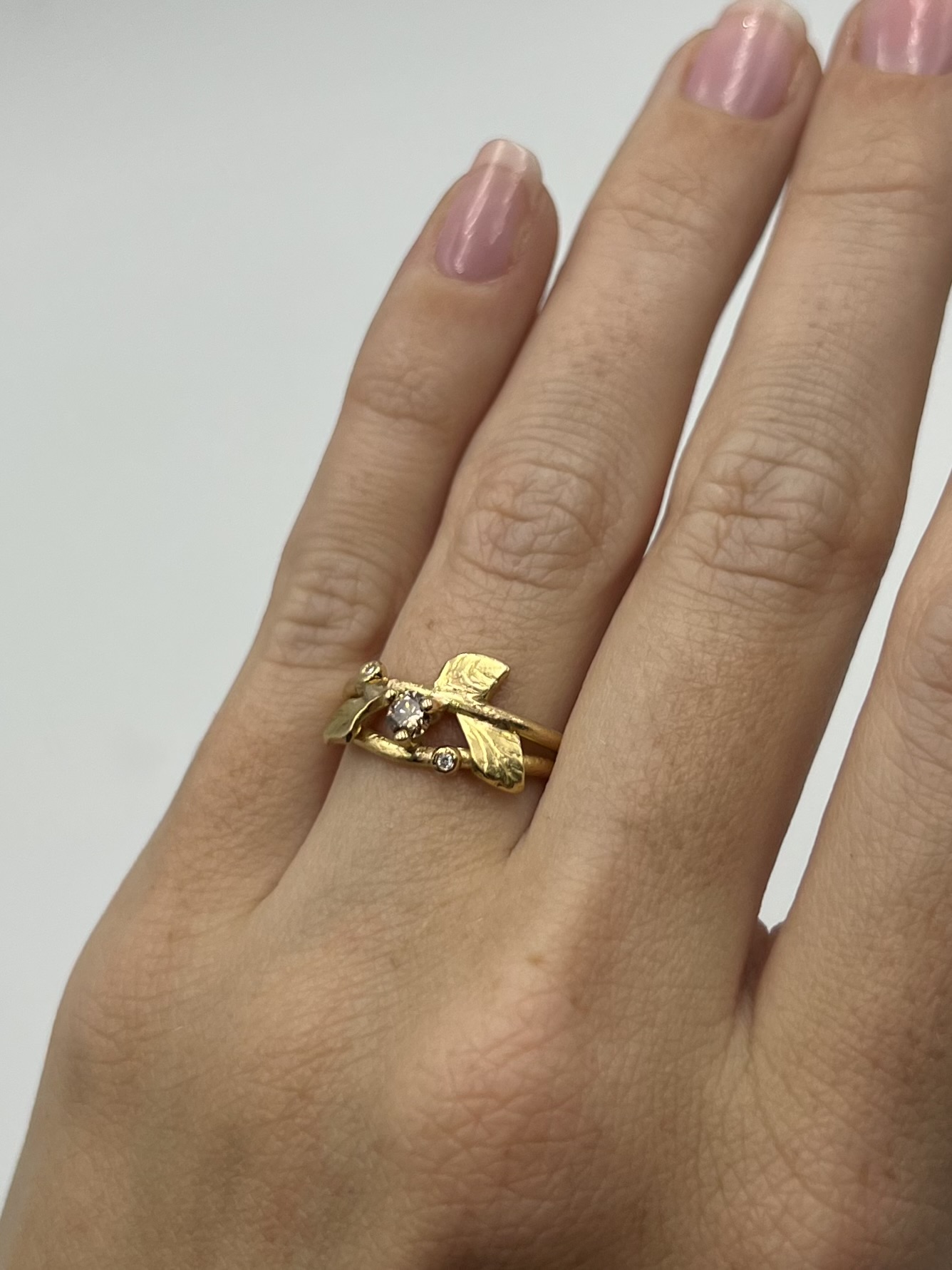 Ring Growing Strong handgjord guld 18 karat  - 4