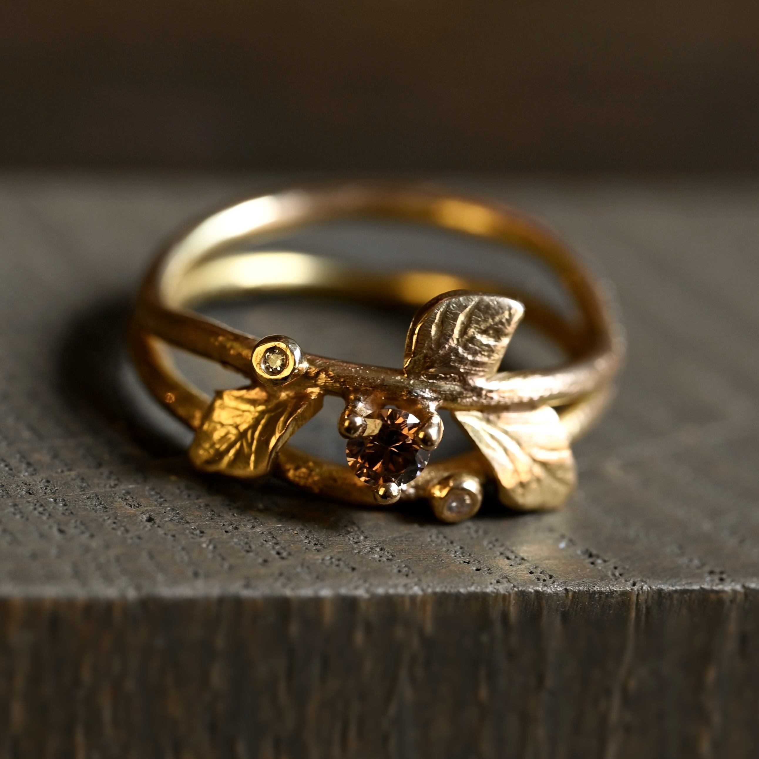 Ring Growing Strong handgjord guld 18 karat