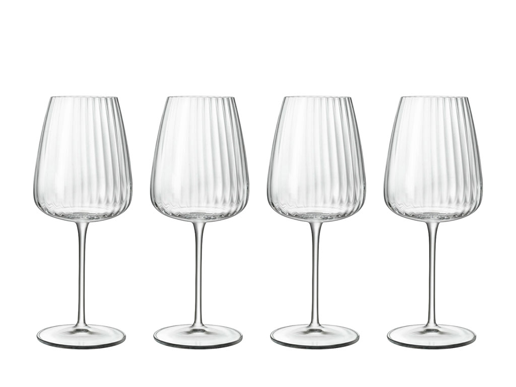 Luigi Bormioli Optica Vitvinsglas 4-pack