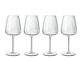 Luigi Bormioli Optica Vitvinsglas 4-pack