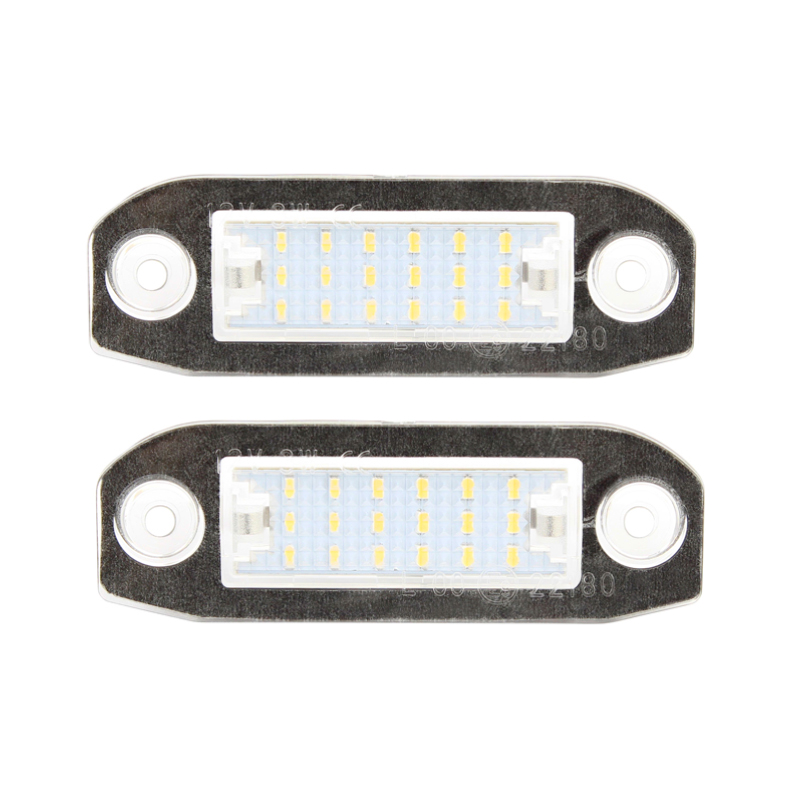 LED License plate light 5000K 1 pair Volvo