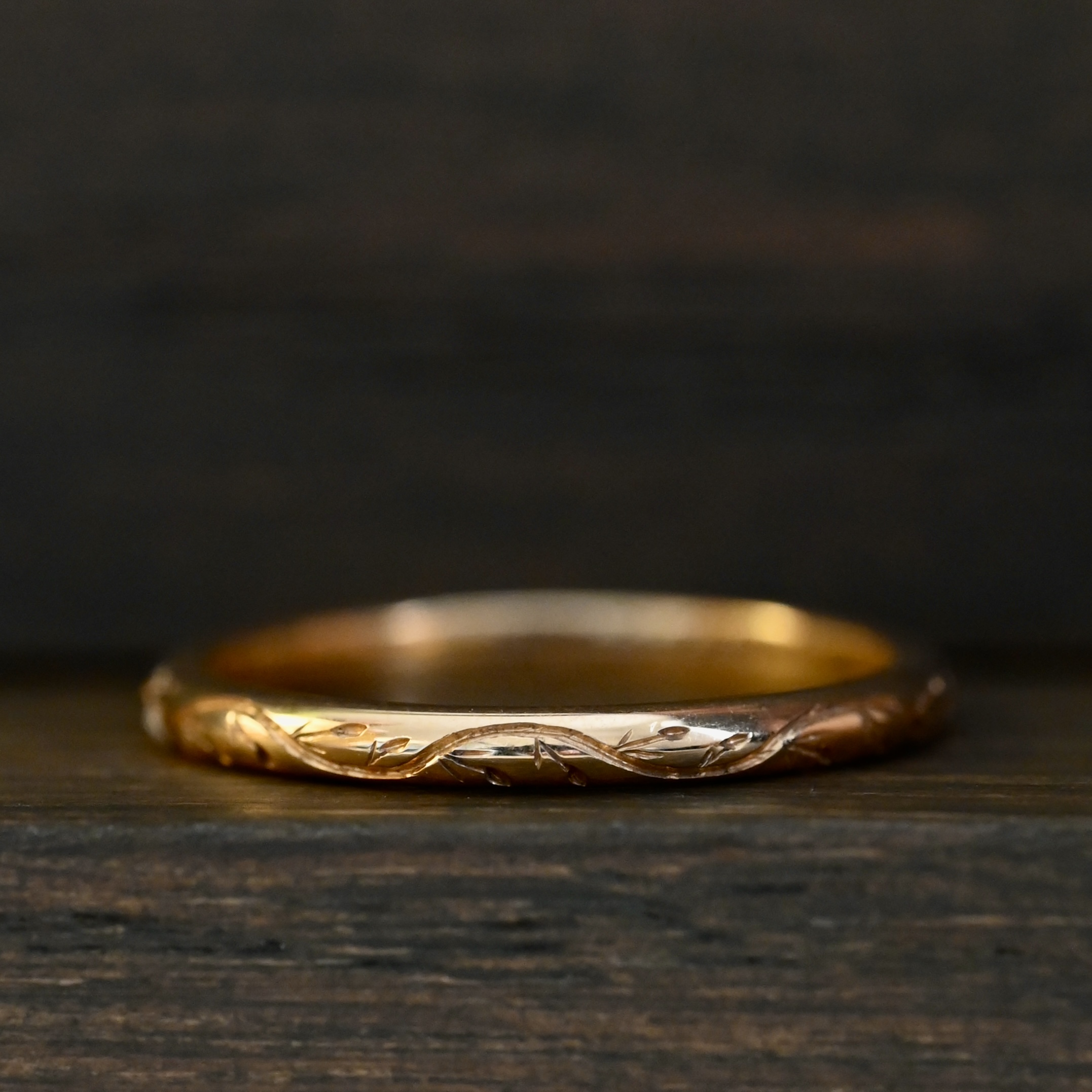 Ring Hidden Path handgravyr guld 18 karat