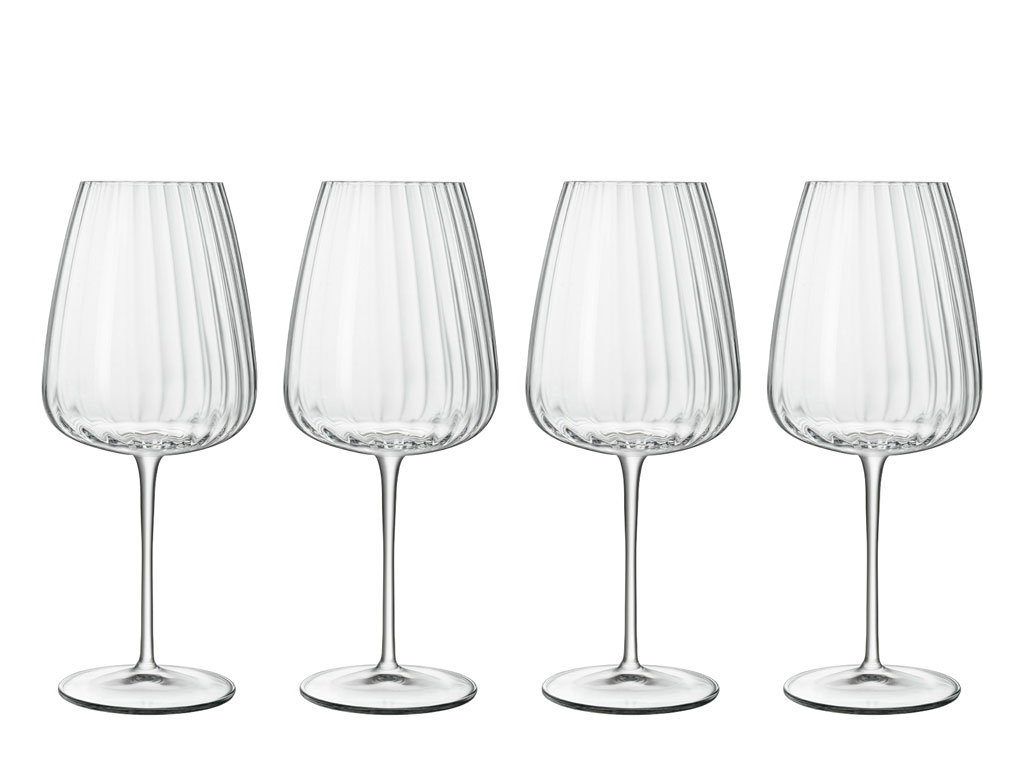 Luigi Bormioli Optica Rödvinsglas 4-pack