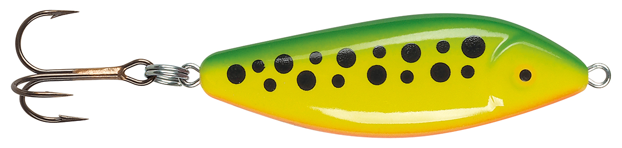 spöket kulan från falkfish är ett sjukt bra och långkastande drag för  havsöring, öring och regnbåge. firetiger
