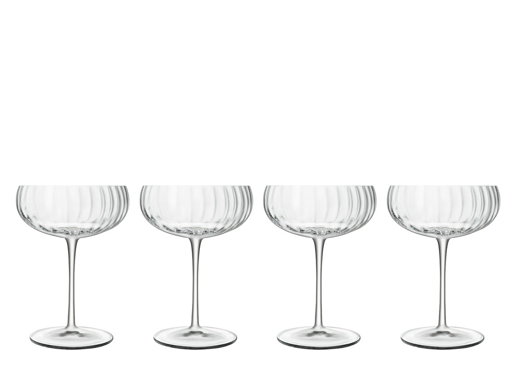 Luigi Bormioli Optica Champagneskål 4-pack