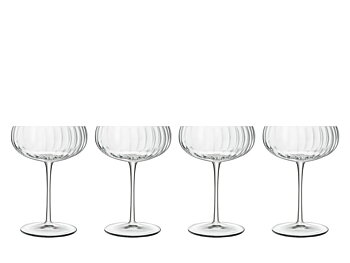 Luigi Bormioli Optica Champagneskål 4-pack