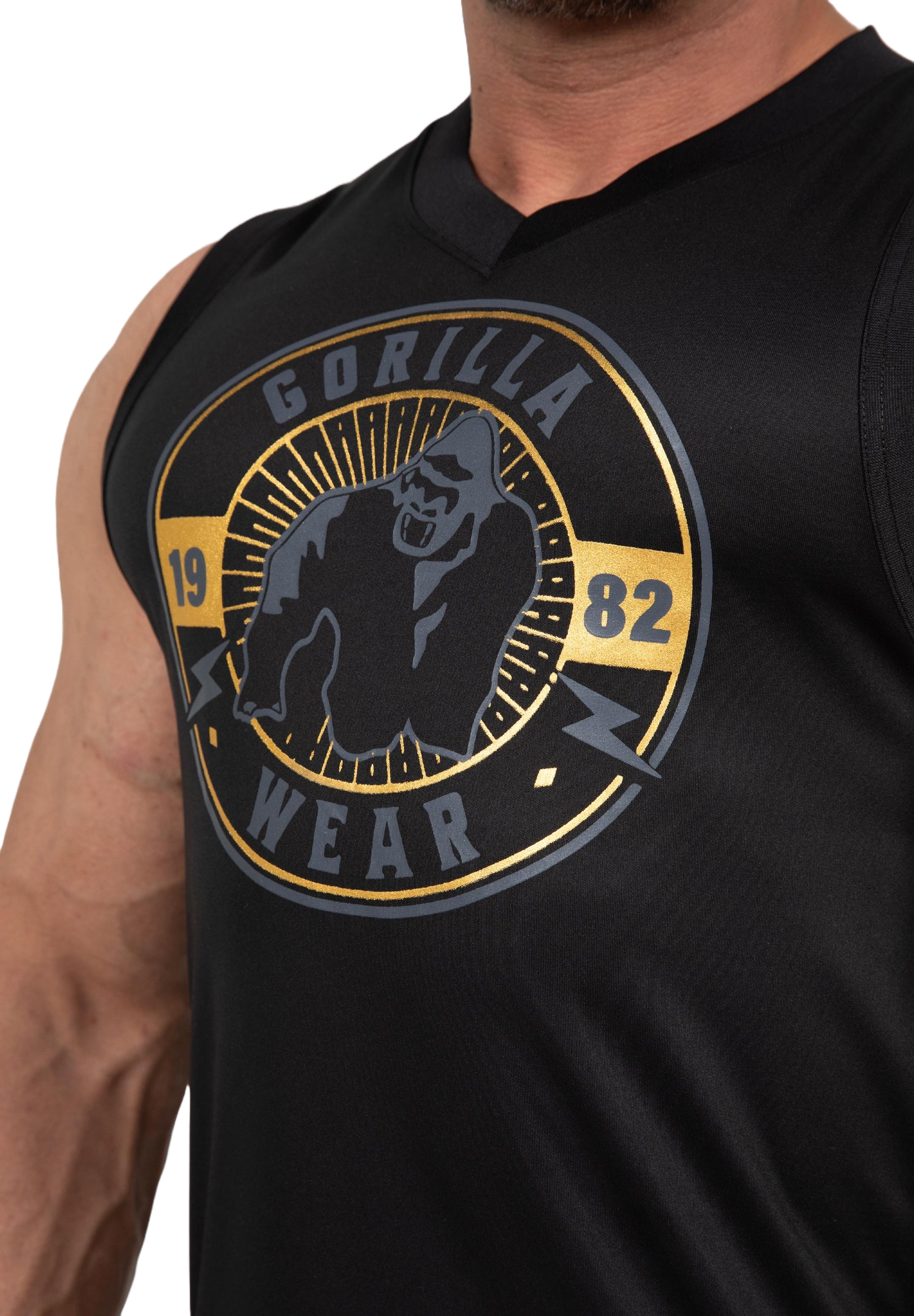 Orlando Jersey Tank Top, black - 7