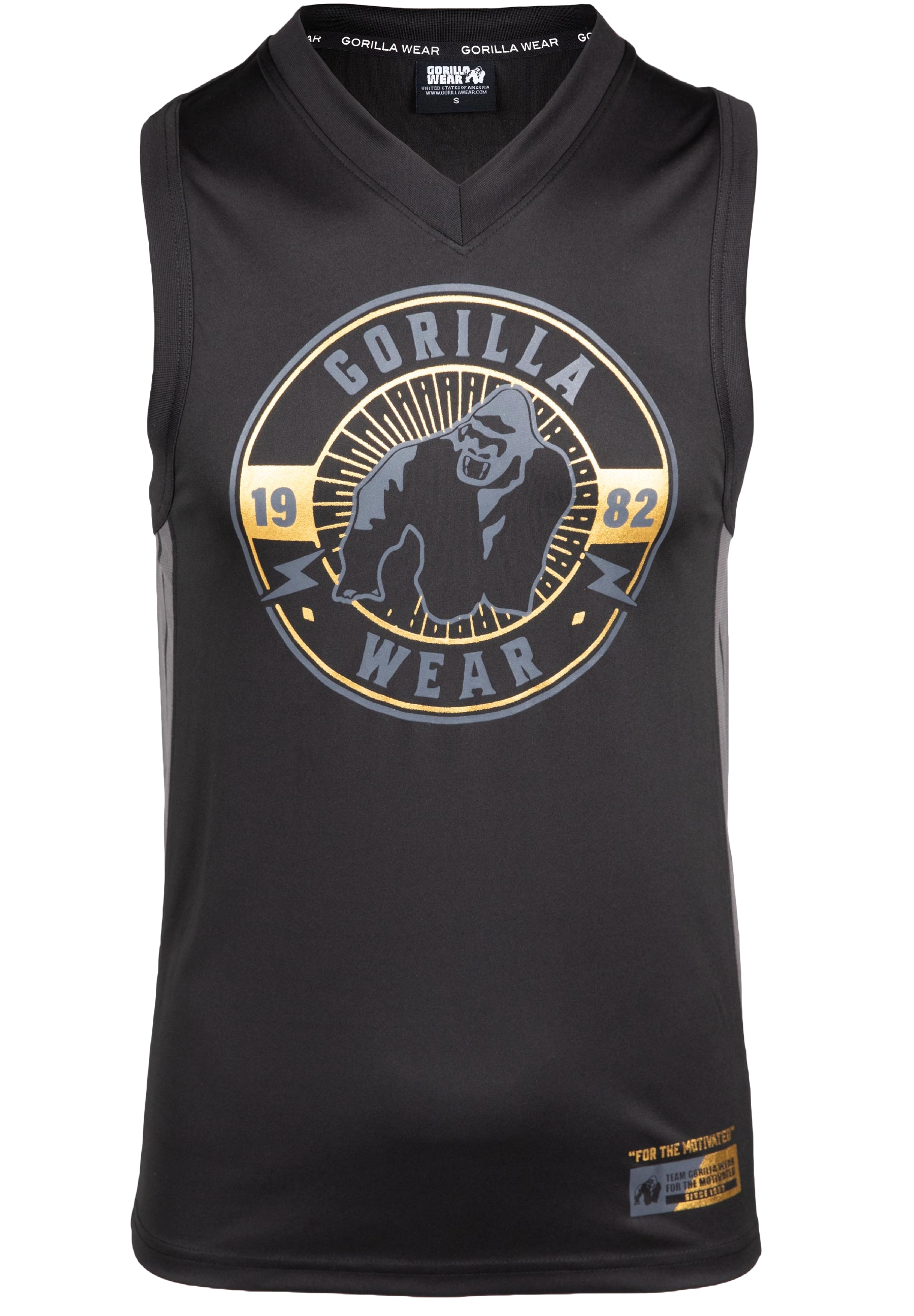 Orlando Jersey Tank Top, black - 9