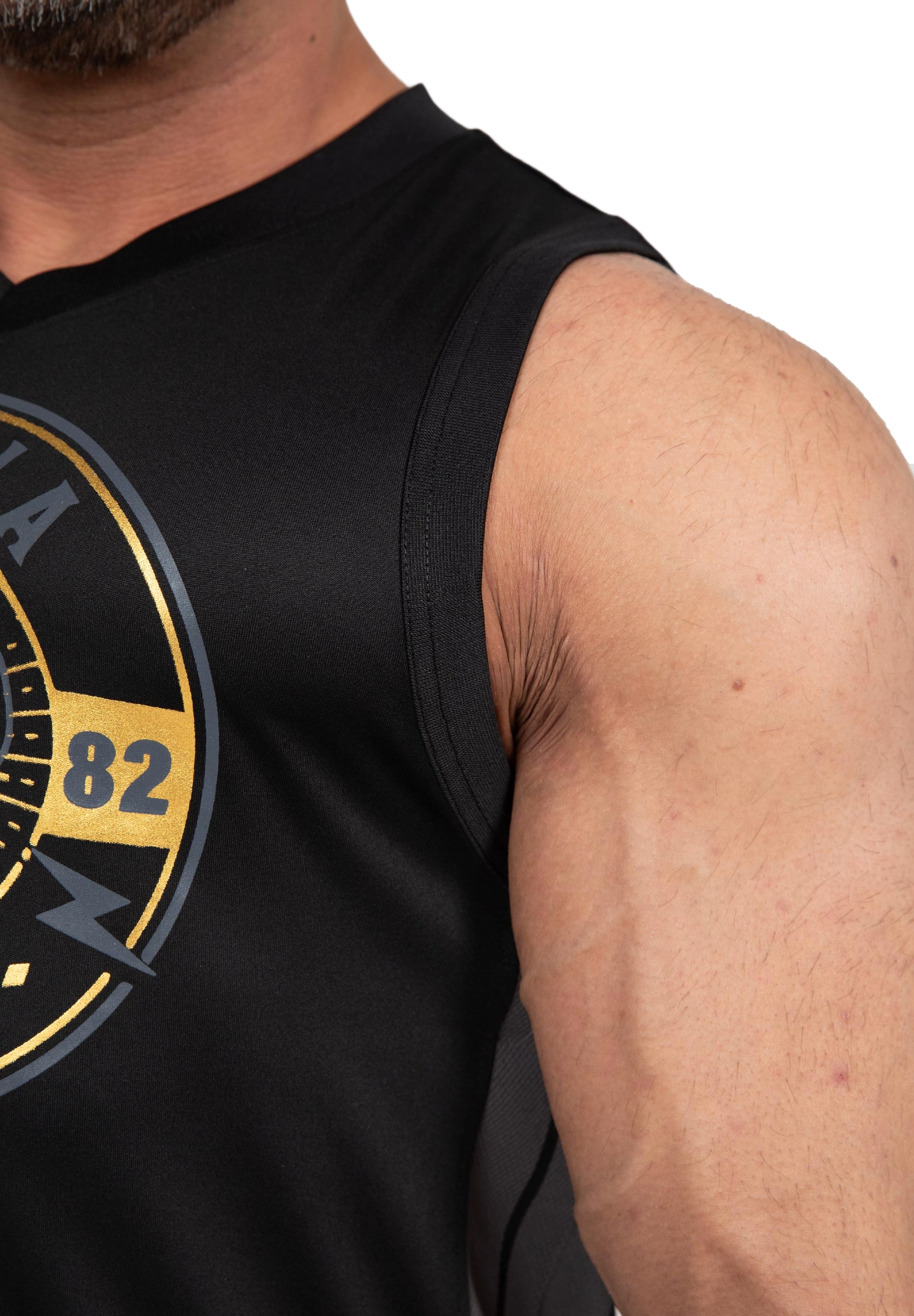 Orlando Jersey Tank Top, black - 8