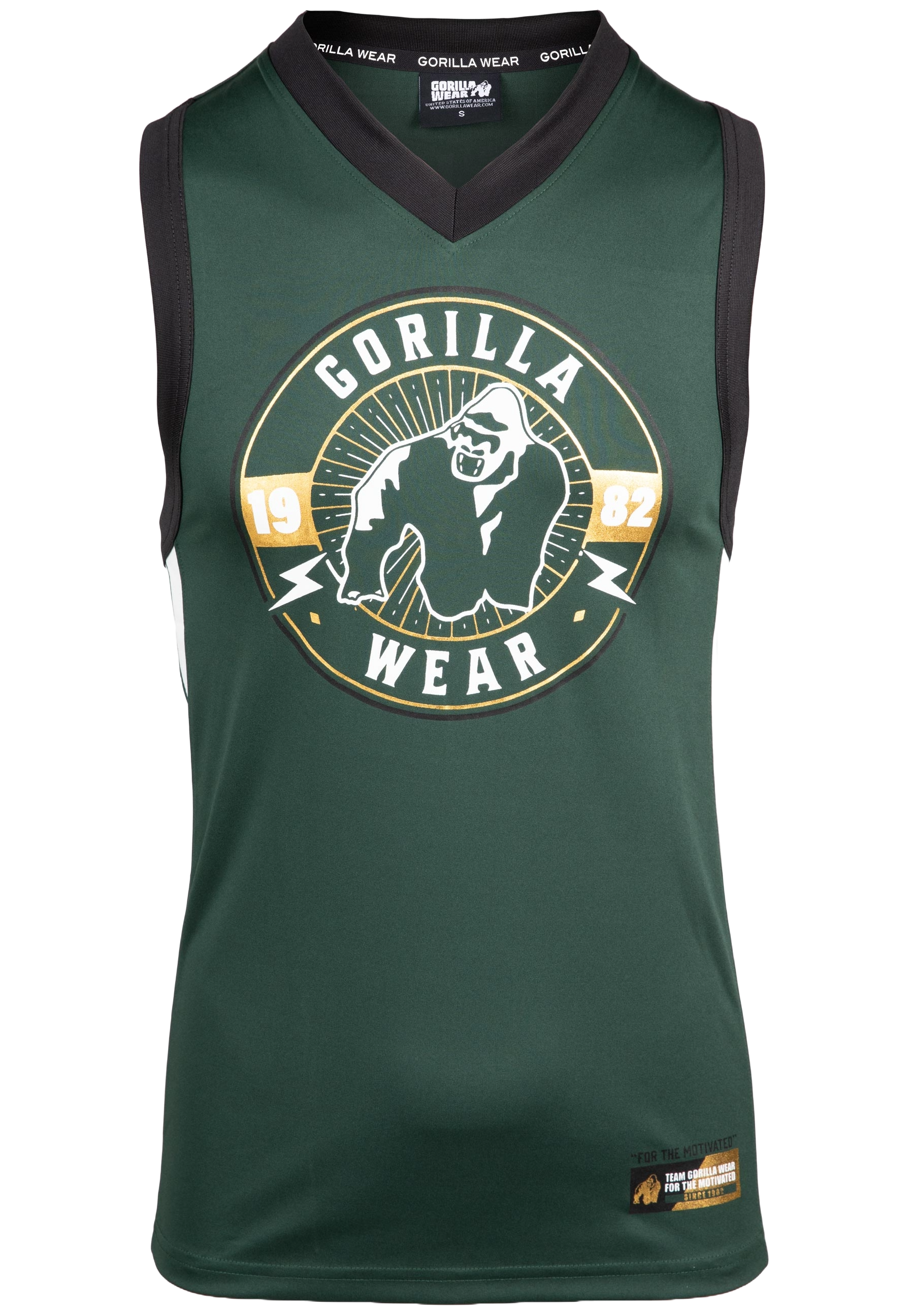 Orlando Jersey Tank Top, green - 8
