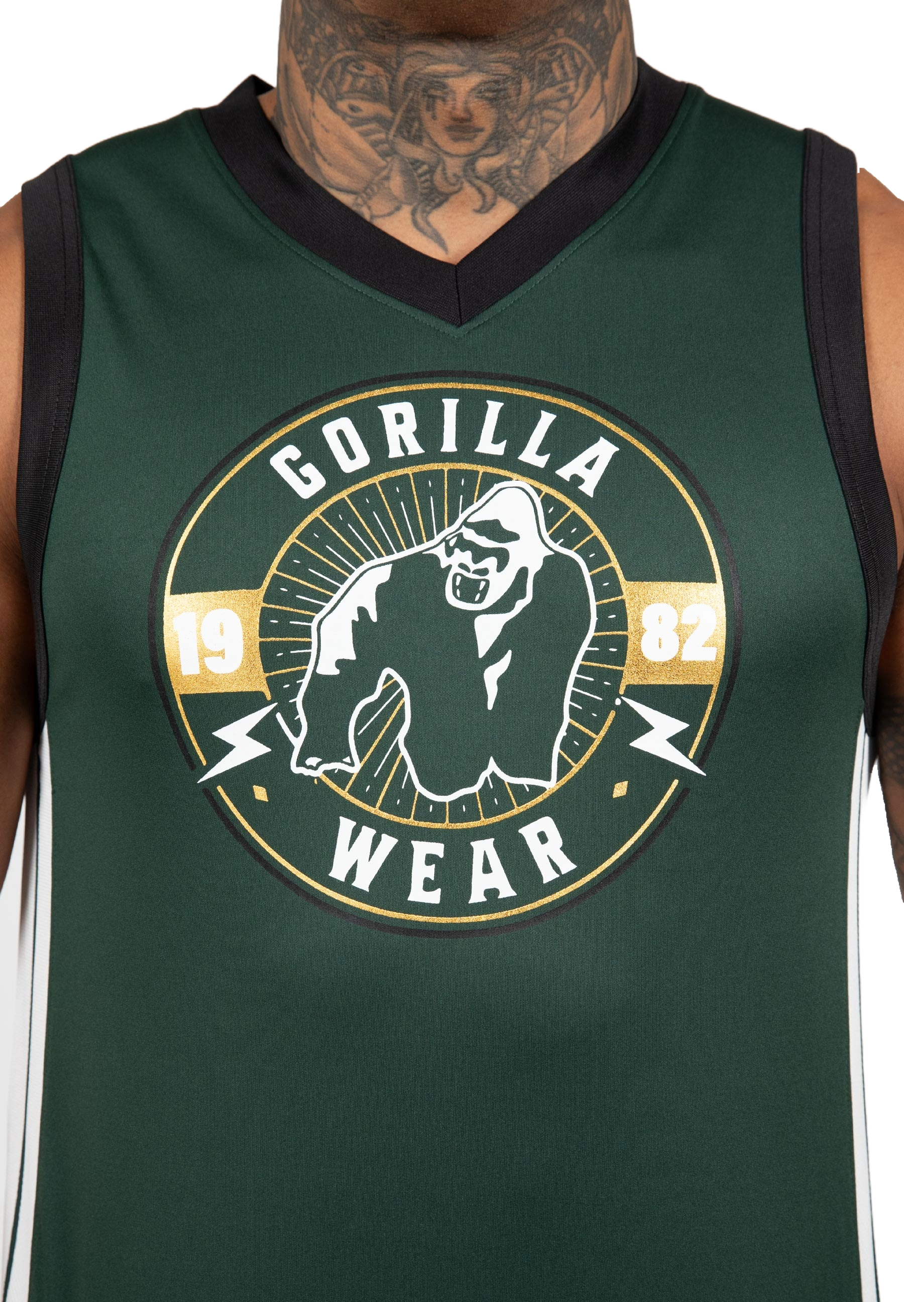 Orlando Jersey Tank Top, green - 7