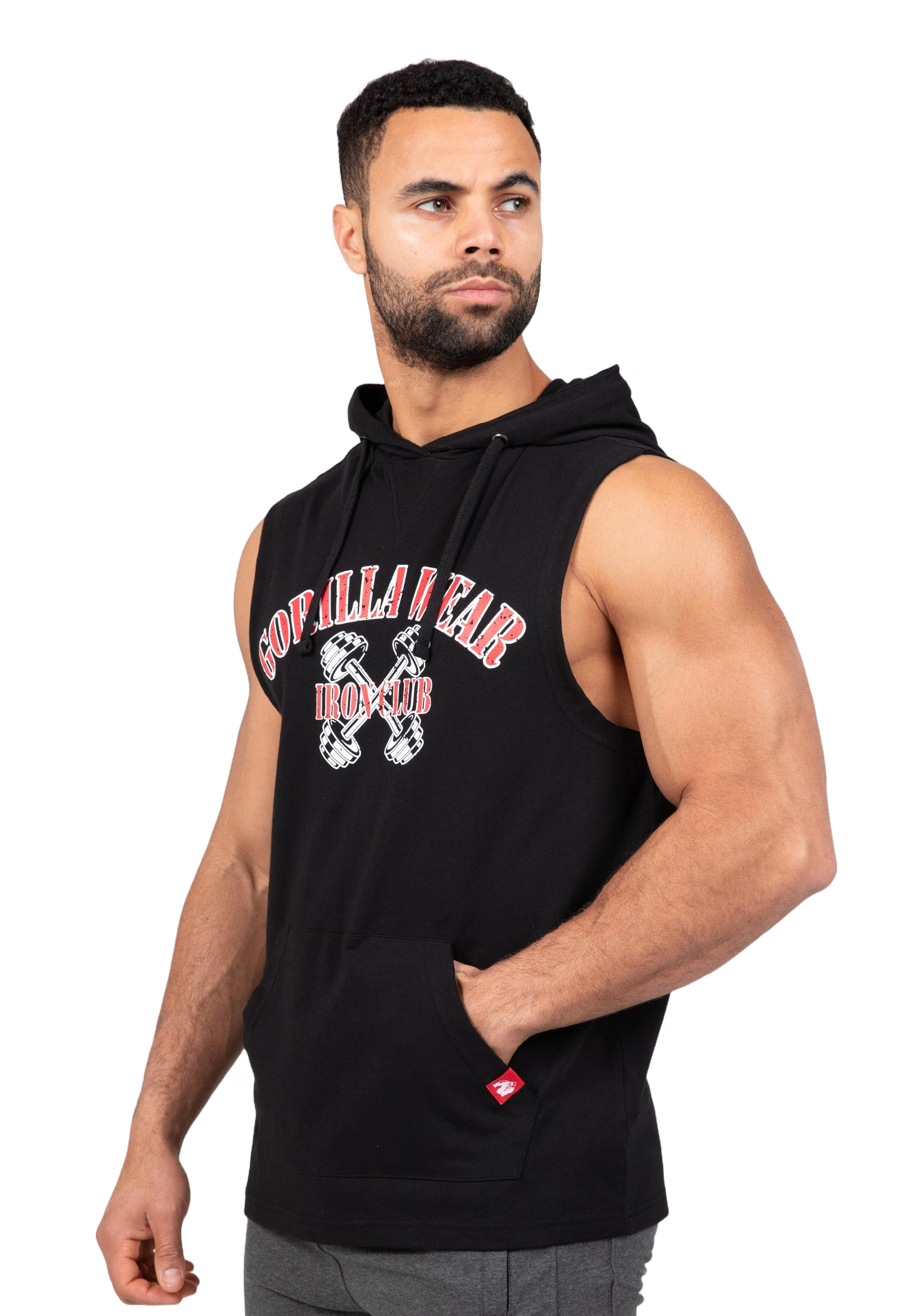 Chico S/L Hooded T-Shirt, black
