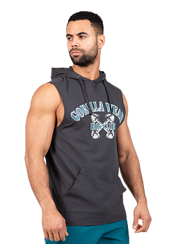 Chico S/L Hooded T-Shirt, dark grey