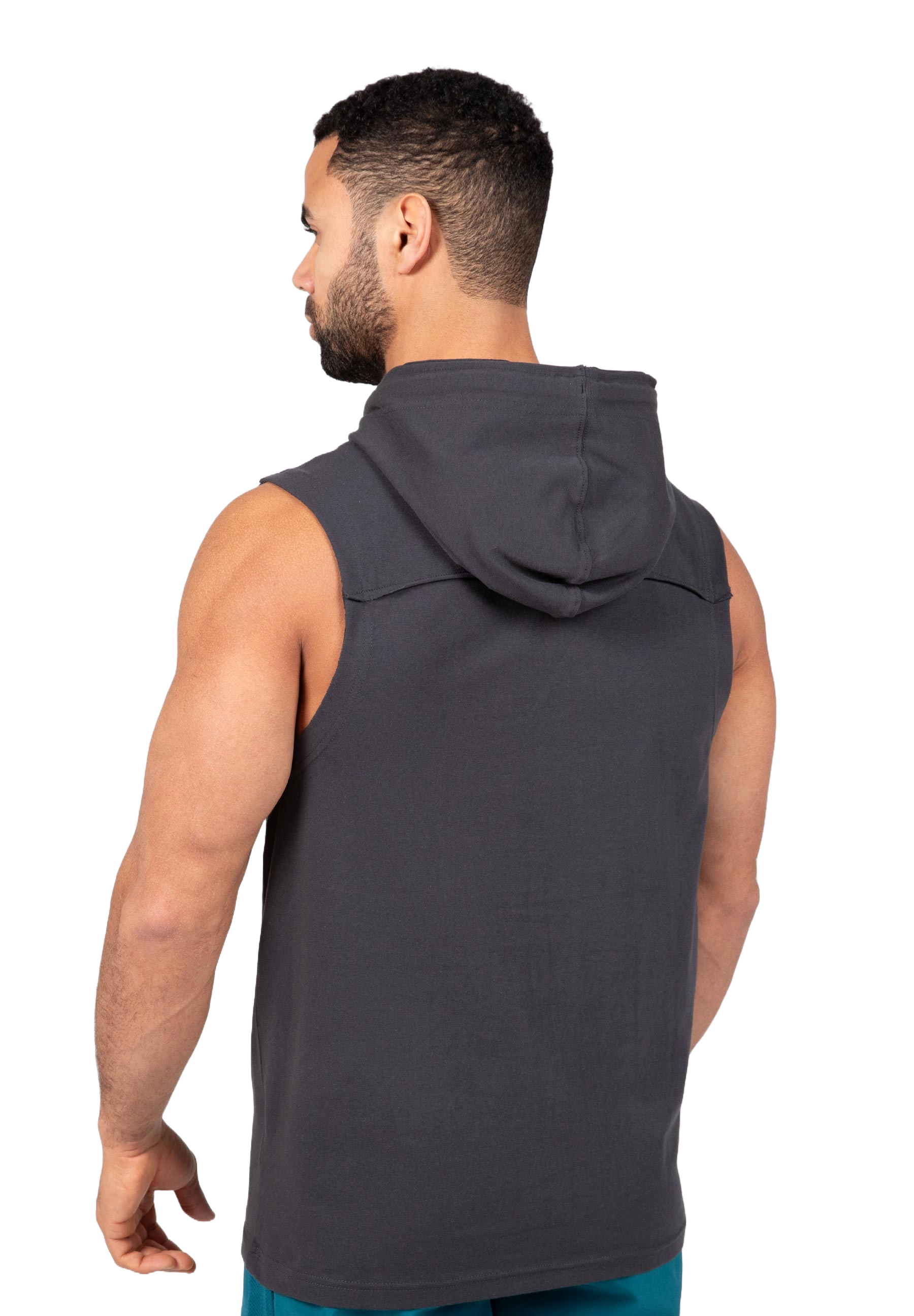 Chico S/L Hooded T-Shirt, dark grey - 2