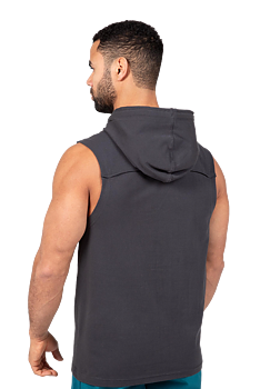 Chico S/L Hooded T-Shirt, dark grey