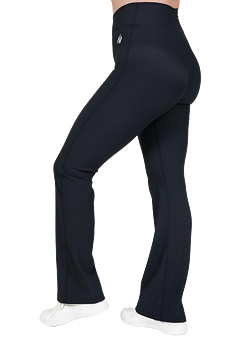 Carmen Flared Leggings, black