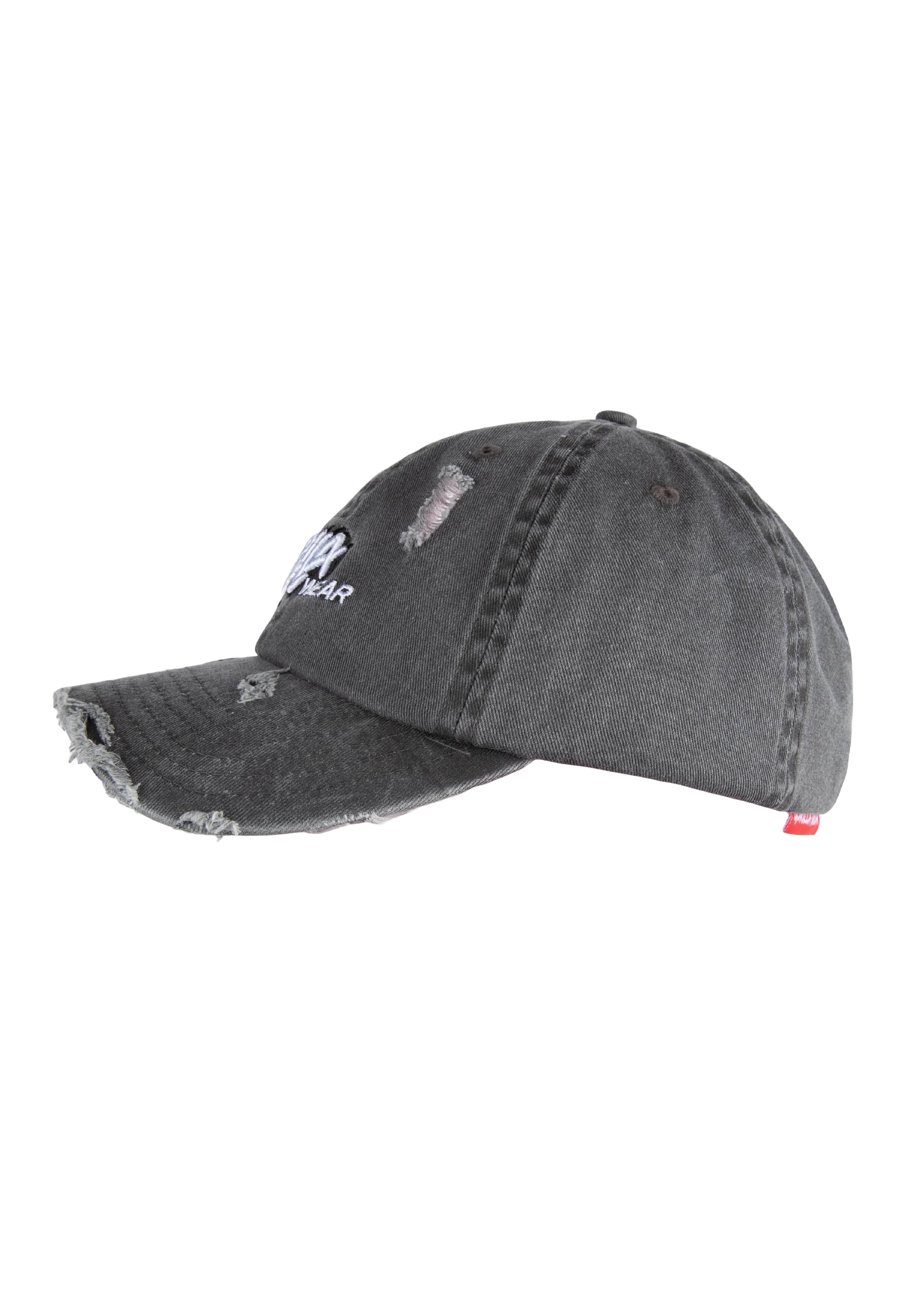 Galway Distressed Cap, washed grey - 2