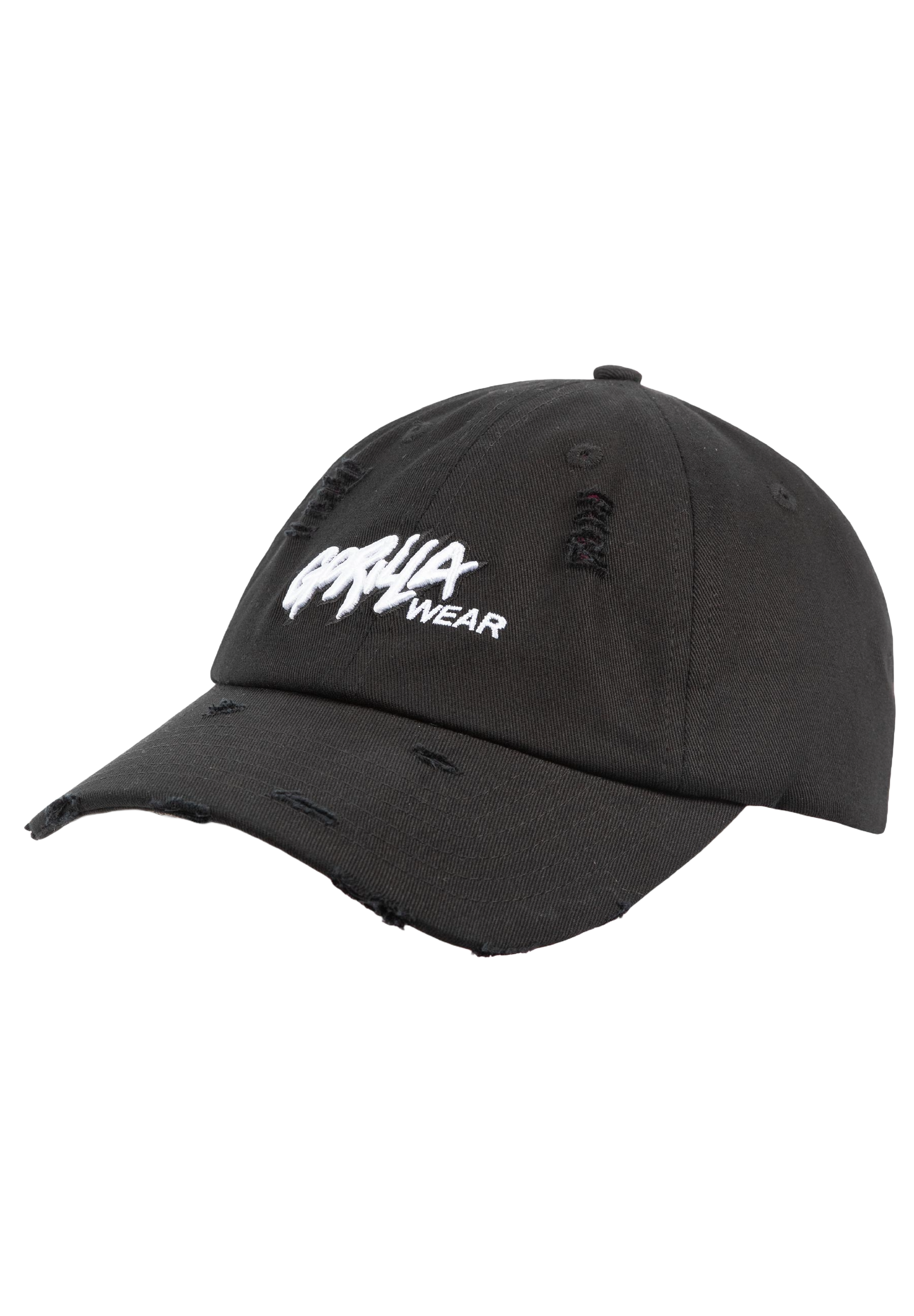 Galway Distressed Cap, black