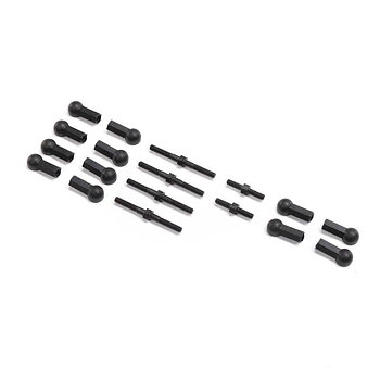 LOSI Adjustable Turnbuckle Set (6): Mini JRX2