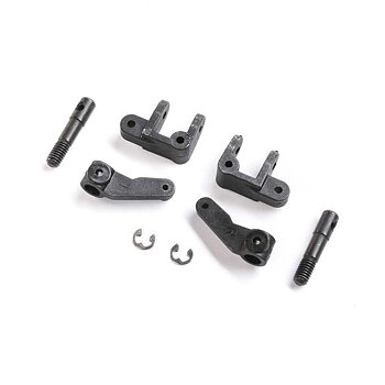LOSI Spindle, Caster Block, Front Axle Set: Mini JRX2