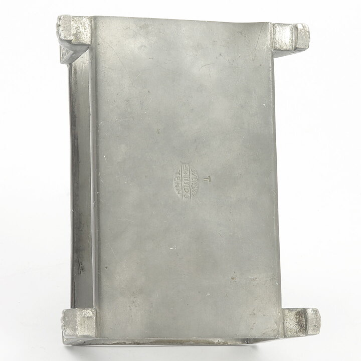 Tin Matchbox Holder with  Horse Motif 12 cm (Svenskt Tenn 1930) 