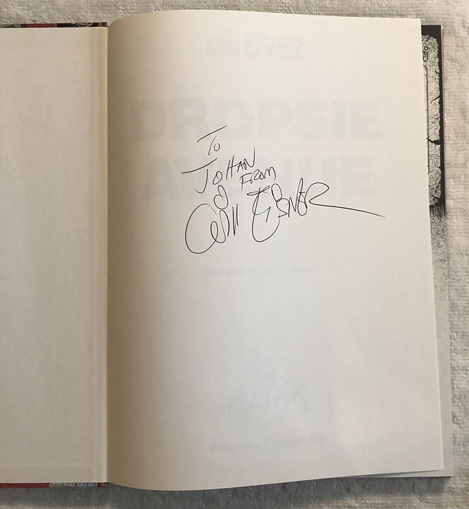 Dropsie Avenue Inbunden NM- Will Eisner SIGNERAD
