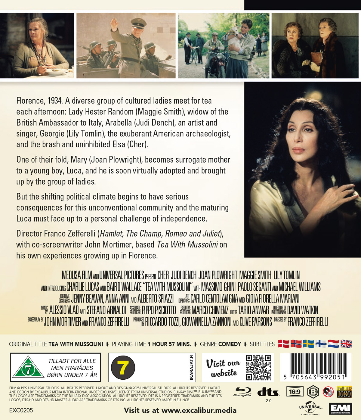 Tea With Mussolini (Blu-ray) - 2