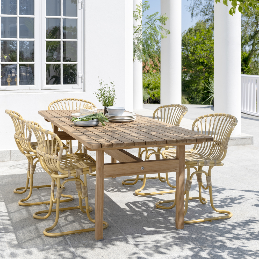 Tobias Teak Matbord 205x91 cm - Utomhus - Sika-Design - 2
