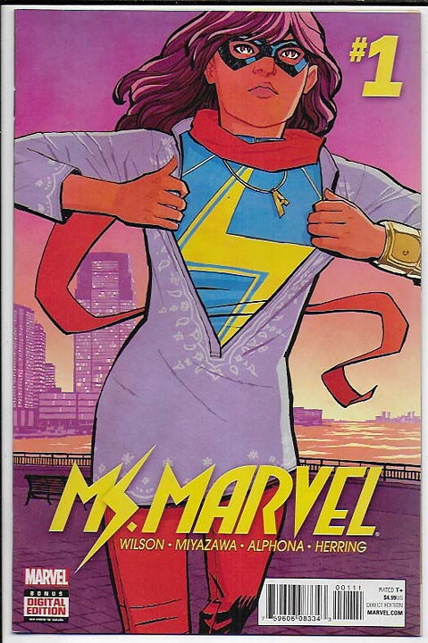 Ms. Marvel 2015 Series # 1 Cover A NM- 1st Issue