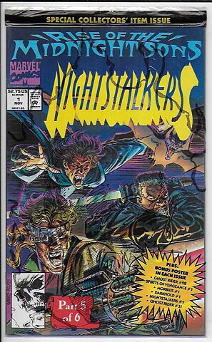 Nightstalkers # 1 NM Polybagged with Poster 1st Issue